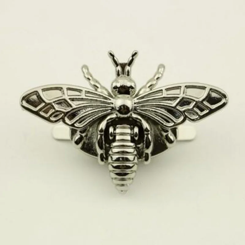 

Metal buttons Bee-shape Clasp Turn Lock Hardware for DIY Handbag Purse Retro Bee turnstile clasp Bag Button for clothing Bag