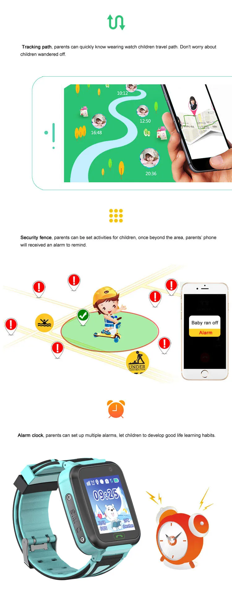 2018 Новые Детские умные часы для детей с фонариком камеры gps wifi местоположение