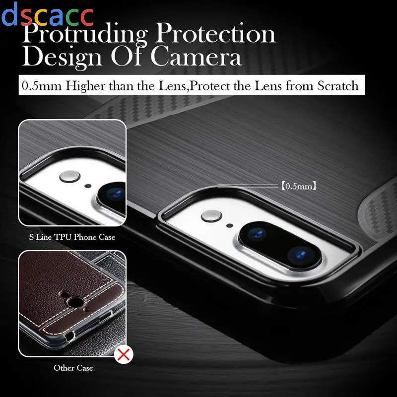 DSCACC S line TPU чехол для Samsung S10e S10 Plus M30 Galaxy A51 A40 A50 A70 A20E A6S A9s A9 Star Pro A7 J6 PLUS 100 шт.|Бамперы| |