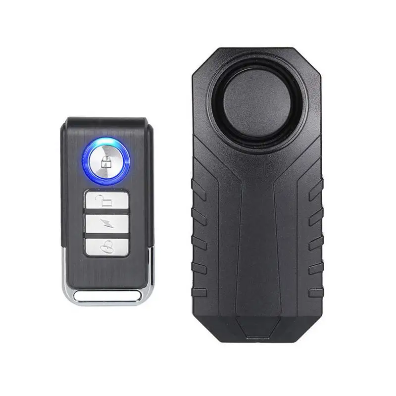 

Bike Alarm With Remote Waterproof Security Car Alarm Vibration Sensor Displacement Sensing Alarm Alarma Moto