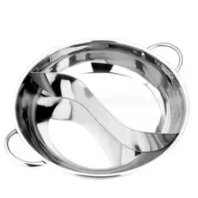 28 см утолщенный горячий горшок из нержавеющей стали для домашних принадлежностей