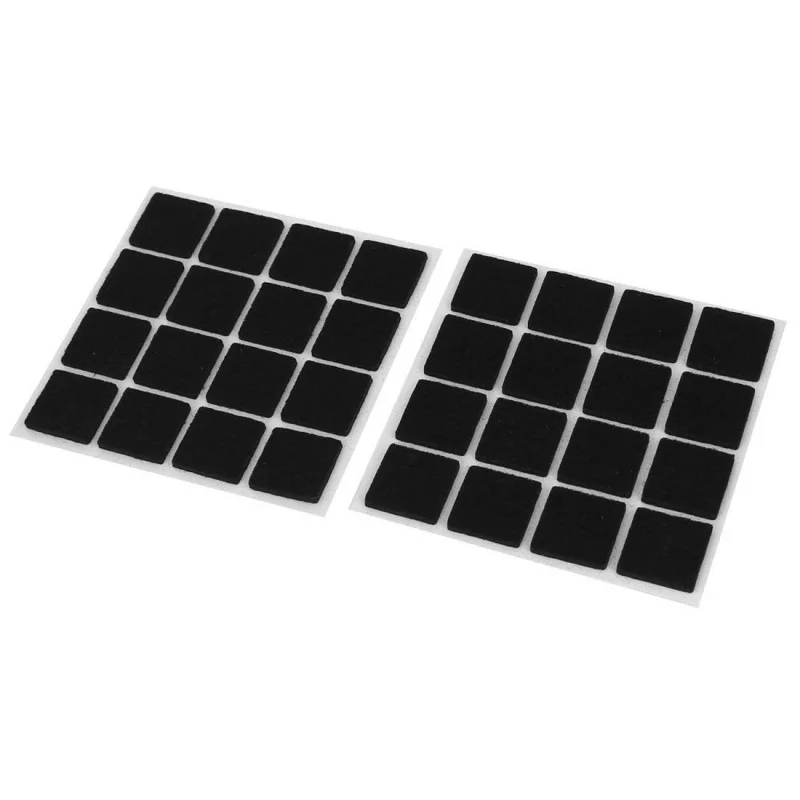 

Self Adhesive Floor Protectors Furniture Felt Square Pads 32pcs