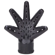 MONJA Профессиональный салонный Пластиковый черный фен для рук диффузор для завивки волос сушильные принадлежности покрытие для фена