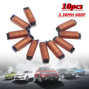 

10pcs A2016050529 2.38MH 680P Car Remote Key Repair Transformer Inductance Coil For Peugeot For Citroen