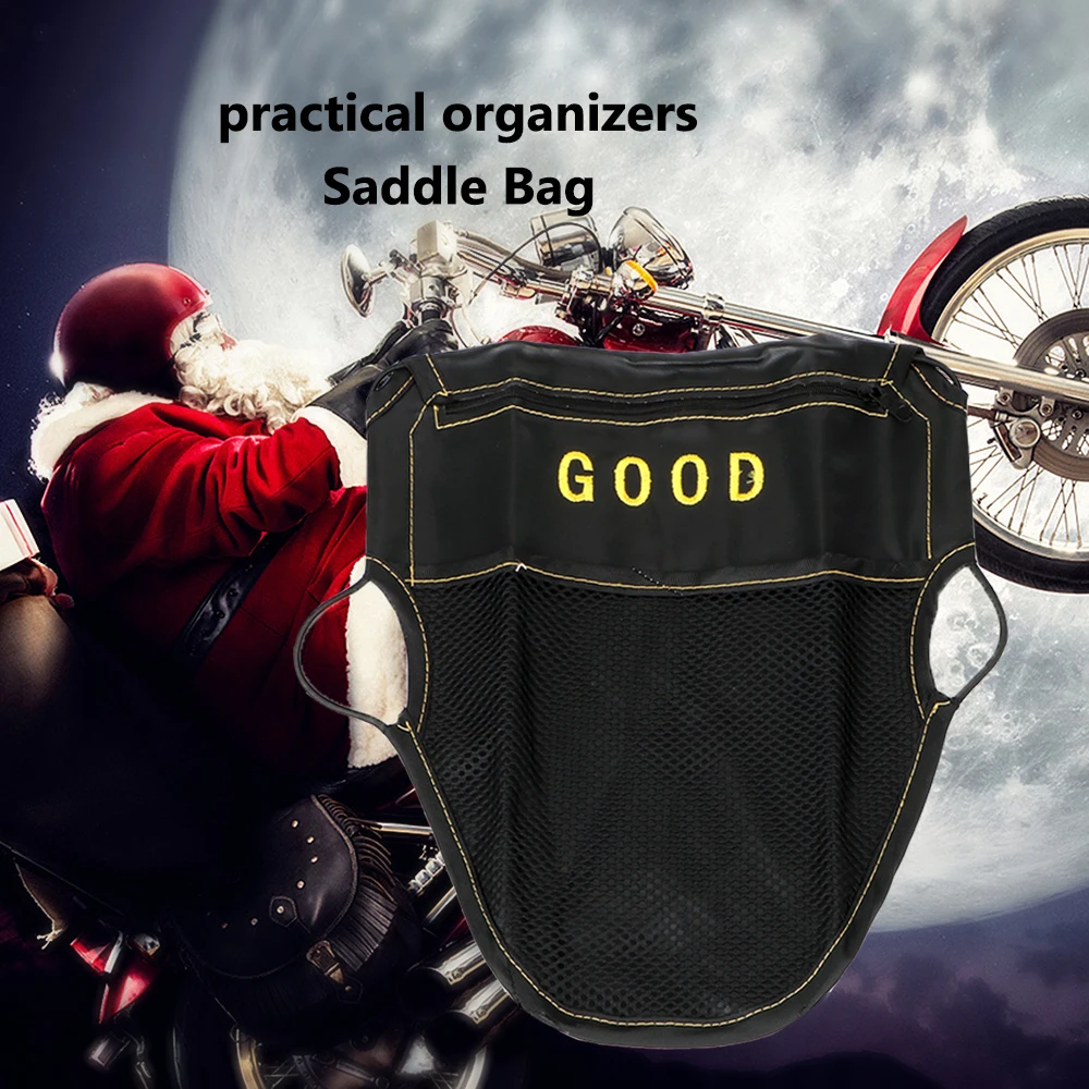 YOSOLO Motorcycle Saddle Trunk Organizers Saddle Luggage Bag Stowing Tidying Universal Motorbike Storage Moto Accessories