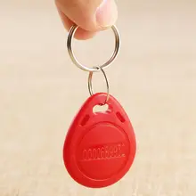 100 шт. Cle ID RFID пульт дистанционного управления идентификационная карта дверная система Входная метка доступа значок маркер замок 125 кГц красный