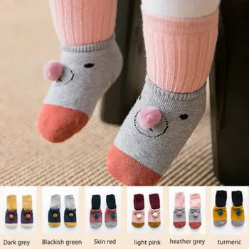 

2018 Brand Cute Baby Toddler Girl's Boy's Soft Warmer Leg Warmers Knee Long Socks 6 Colour