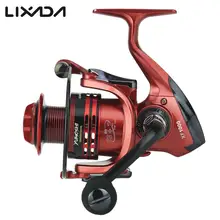Yumoshi 13+ 1 шарикоподшипники спиннинговая Рыболовная катушка двойная тормозная система гладкая металлическая катушка качалка ручка XF Serises для pescsa