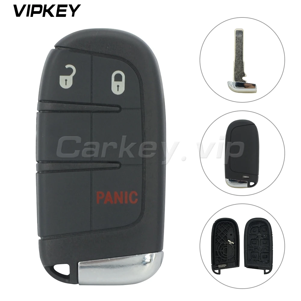 Remotekey 3 кнопки для Dodge Journey Durango Jeep Grand Cherokee умный чехол ключей замены M3N 40821302|Ключ от