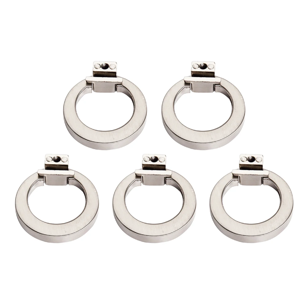 

5PCS Cabinets Knobs Premium Ring Zinc Alloy Durable Drawer Knobs Cabinets Knobs and Pulls for Kitchen Cabinets Home