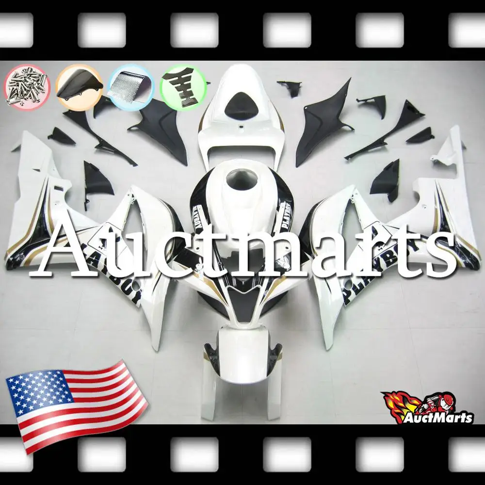Для Honda CBR600RR CBR 600 RR 2007 2008 07 08 комплект обтекателей из АБС пластика (P/N:1h35)|Полные