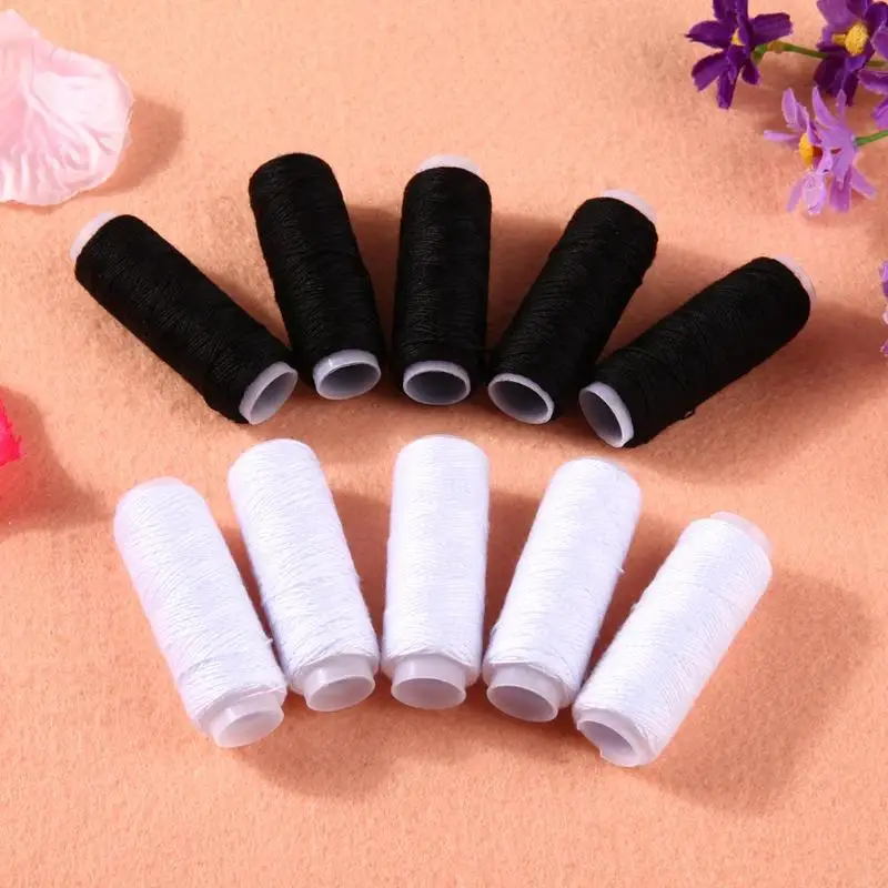 10 Pieces Tailor Multicolor Cotton Stitching Sewing Thread Spools Quality
