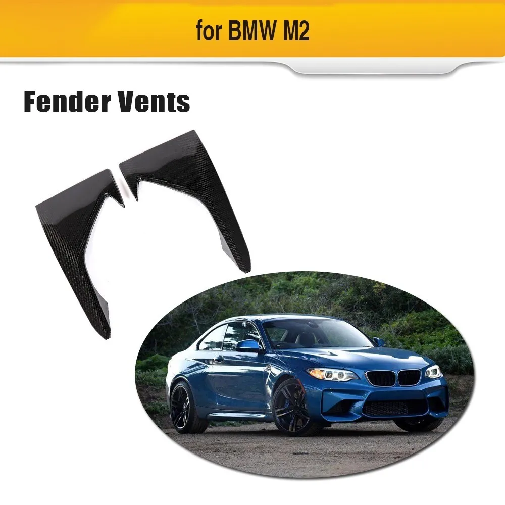 

For BMW F87 M2 2016 2017 2018 Car Front Bumper Air Vent Fender Trim