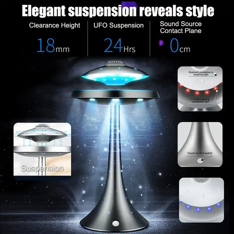 ufo led wireless speaker