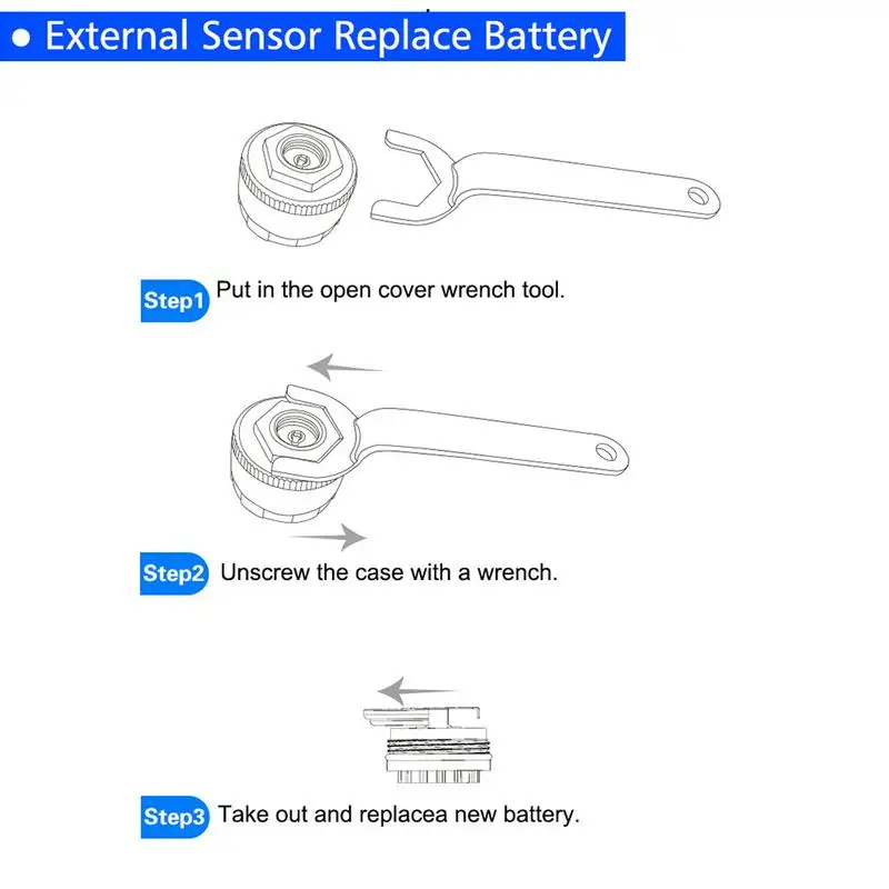 CAREUD новый автомобильный монитор давления в шинах цветной экран внешний TPMS