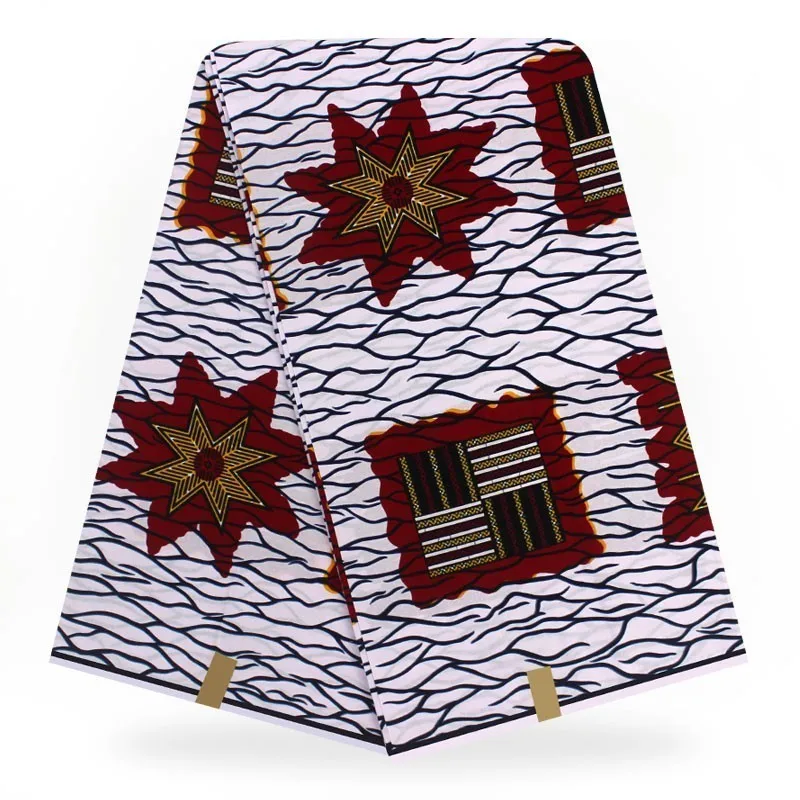 

High Quality African Real Veritable Wax 6 Yards Guaranteed Dutch Wax African Veritable Wax Veritable For Ankara Dresses 2019