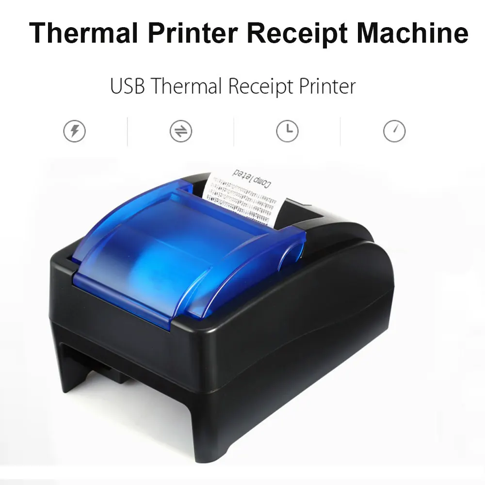 

Bluetooth Thermal Printer Portable Wireless Receipt POS Printing Machine for Windows Android iOS EU Plug
