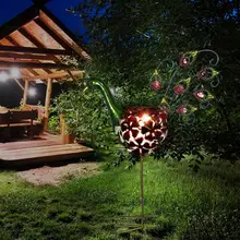 Солнечный СВЕТОДИОДНЫЙ светильник на солнечной батарее, теплый белый наружный светильник для газона, ландшафтный светильник, новинка, садовый светильник, садовый декоративный светильник s