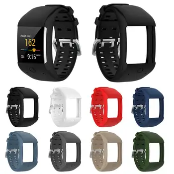 

Comfortable Silicone Watch Band Strap For Polar M600 GPS Watch Replacement Accessories Silicone Rubber Watch Band Wrist Strap