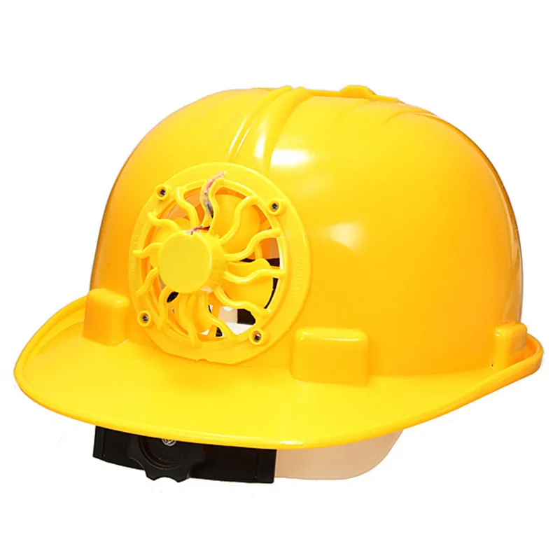 Safurance новый дизайн регулируемый 0,3 Вт PE солнечные Детская безопасность шлем жесткий проветрить шляпа кепки с охлаждения прохладный веер
