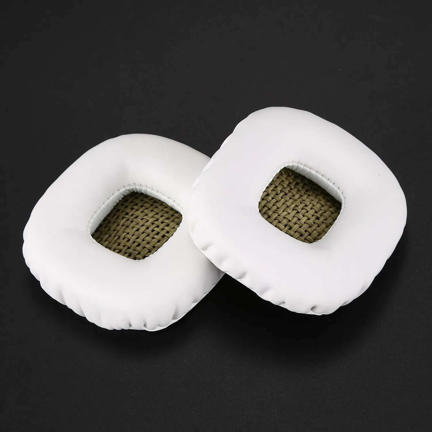 

1 Pair Of Replacement Earpads Ear Cushion Cover For Marshall Major On-Ear Headset(White)