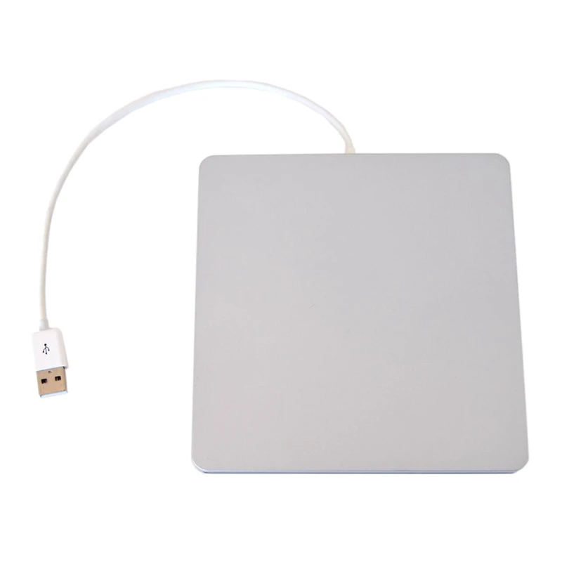 Внешний USB DVD чехол для MacBook Pro SATA жесткий диск DVD супер мульти слот имеет алюминиевый вид серебристый