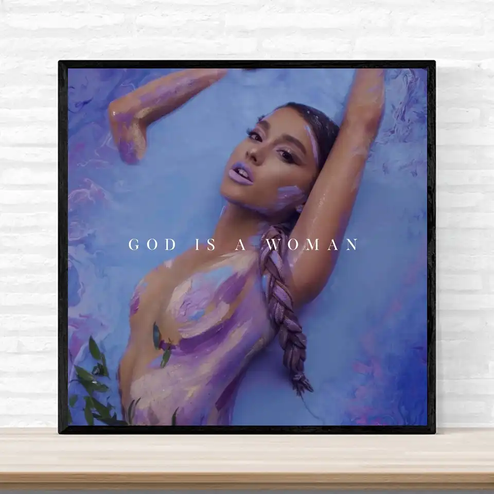 Ariana Grande God Is A Woman Music Album Cover Poster Print