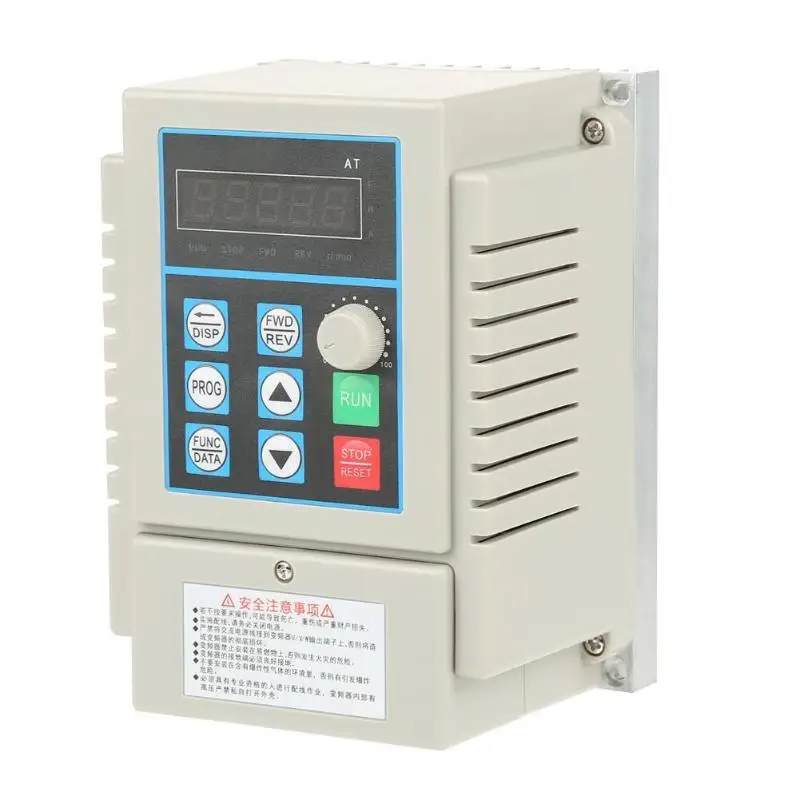 

450W 220V Universal Single Phase Input Three Phase Out Variable Inverter PWM Control Frequency Converter Drive Inverter
