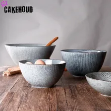 CAKEHOUD винтажные японские керамические блюда для бифштекса тарелка для отеля ресторана посуда бытовая Салатница лапша суп набор столовых приборов