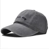 HighQuality Washed Cotton Bad Hair Day Adjustable Solid Color Baseball Cap Unisex Couple Cap Fashion Dad HAT Snapback Cap 2