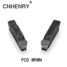 Insertos de torneado PCD MRMN150/200/250/300 CNC, insertos de diamante PCD, insertos de carburo de fresado CNC para herramientas de torno, 2 uds.