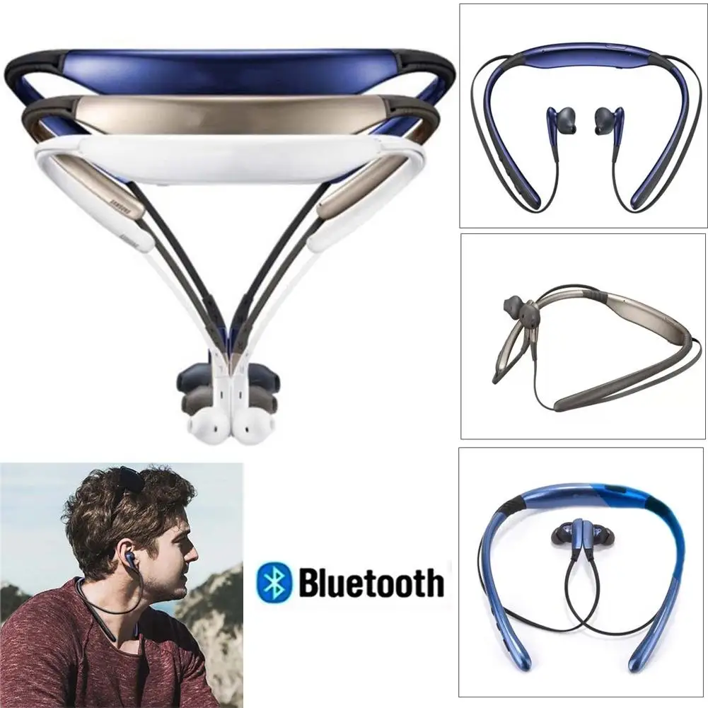 Bluetooth Wireless Headphones Neckband Headset w Mic Handsfree Call for Cell Phones iPhone XS XR X 8Plus Huawei Nokia
