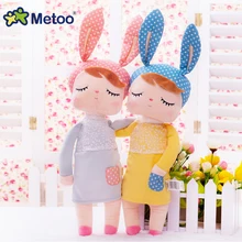 Boneca Metoo Recheadas Brinquedos de Pelúcia Animais Crianças Brinquedos para As Crianças Meninas Meninos Do Bebê Kawaii Brinquedos de Pelúcia Angela Coelho Dos Desenhos Animados Suave brinquedos(China)