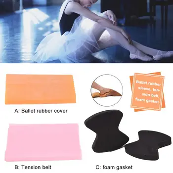 Ballet Instep Fitness Yoga Pull Band Fixed Toe High Density Elastic Modulation Rubber Band Portable And Practical 5 Ballet Instep Fitness Yoga Pull Band Fixed Toe High Density Elastic Modulation Rubber Band Portable