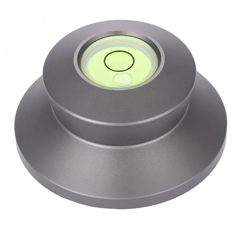 

50Hz Alloy Bubble Level Turntable Record Stabilizer Clamp for LP Vinyl Record Player