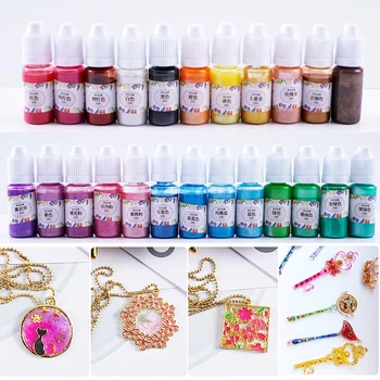 

Crafts UV DIY 10g/Bottle Pigment Epoxy Coloring Resin Dye Handmade Art Colorant