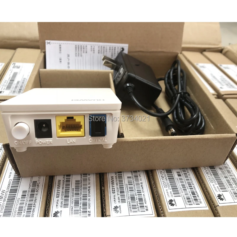 10 шт./лот Huawei echolife HG8010H EPON терминал ont оптическое устройство 1GE порт onu для