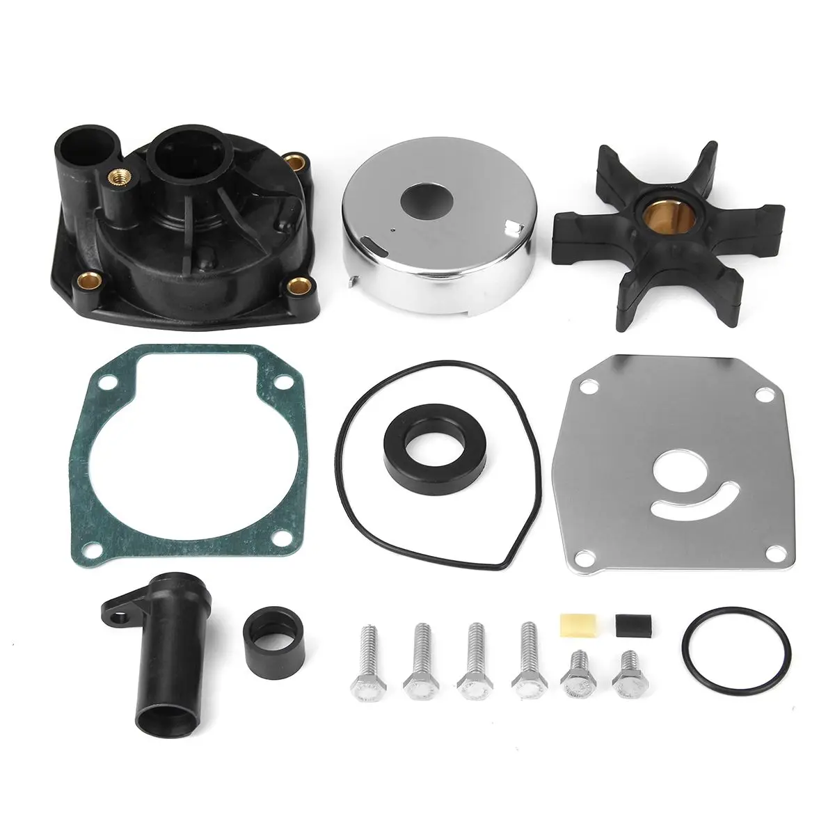 For Johnson Evinrude 3 CYL New Water Pump Impeller Repair Kit Part