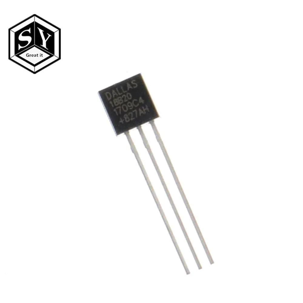 

GREAT IT 10pcs/lot Sensor Electronic chip DS18B20 TO-92 18B20 chips Temperature Sensor IC 18b20 diy electronic