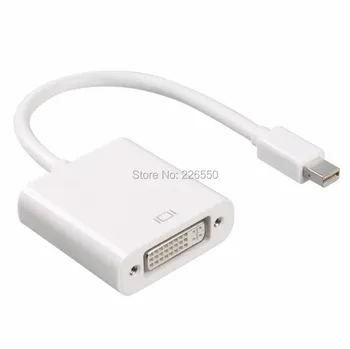 

Thunderbolt Mini DispayPort DP to DVI Adapter Cable Male to Female Mini DP to DVI Converter 1080P for Monitor Projector Display