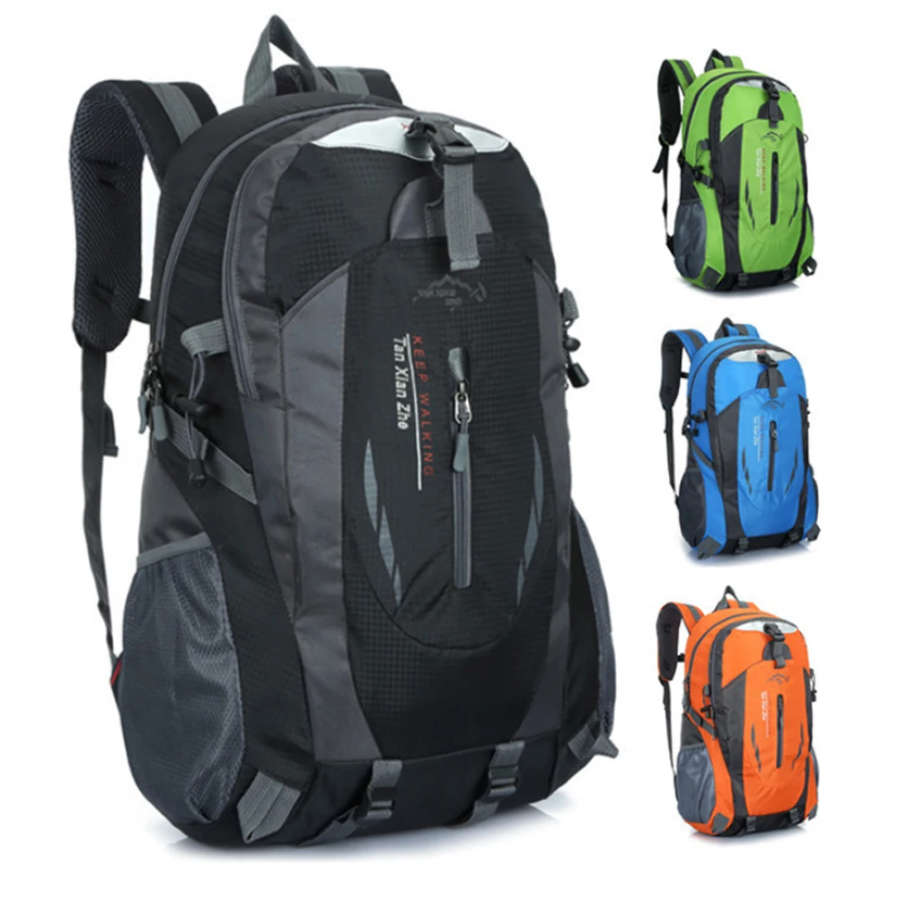 

30L Nylon Outdoor Travel Backpack Sports Bag Water-resistant Hiking Camping Backpack Breathable Climbing Daypack Bag Men Women