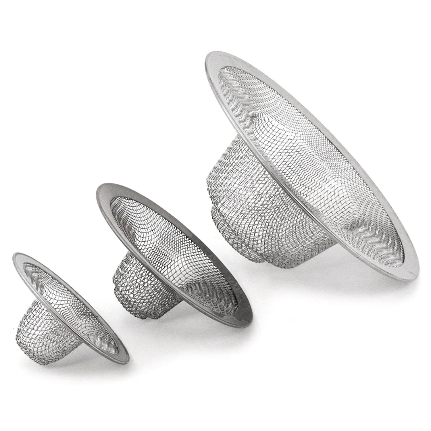 6 шт Кухня Ванная раковина сетчатый фильтр из нержавеющей стали большая ...