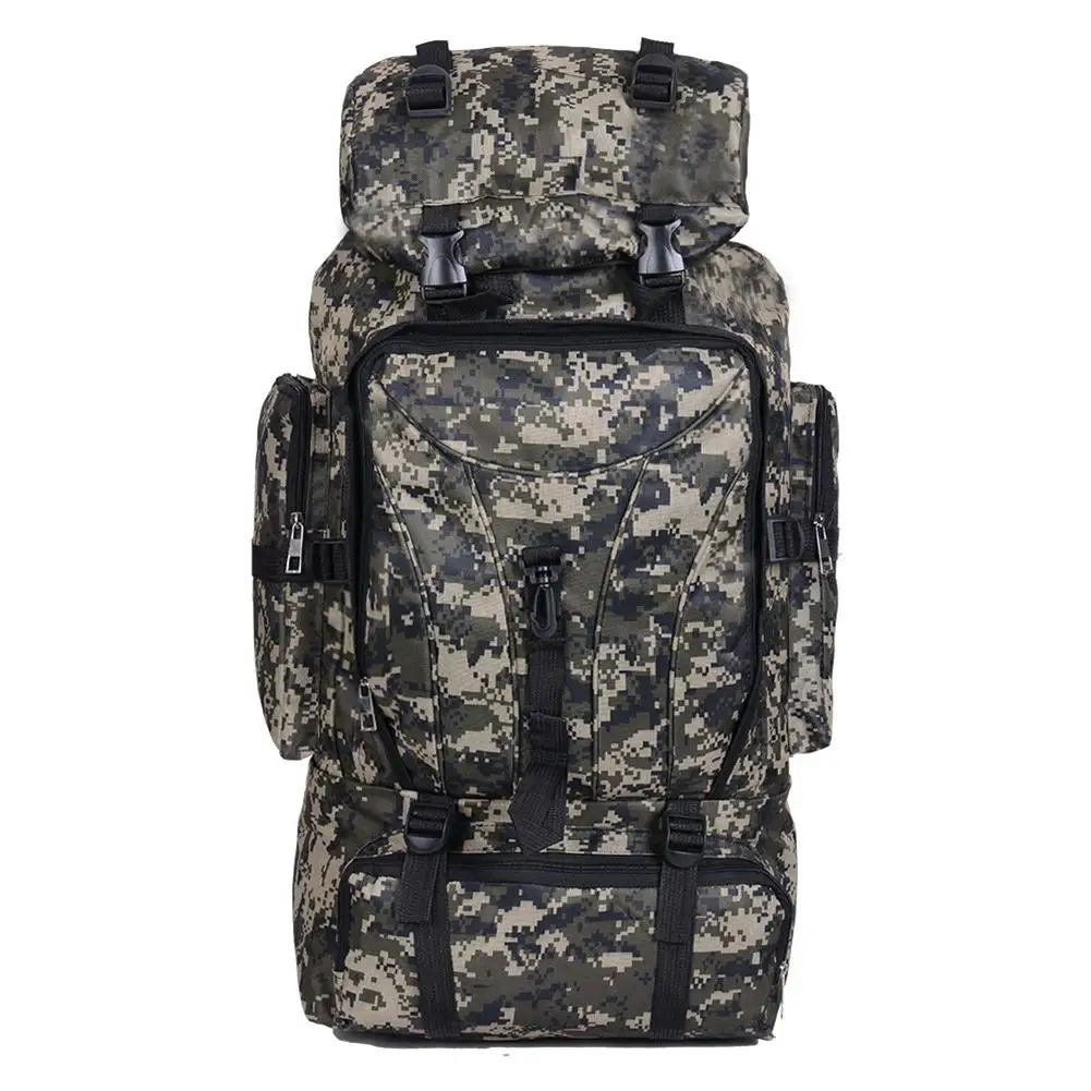 

Nylon 70L Large Capacity Sports Backpack Bag Camouflage Multi Functional Big Bags For Travel Outdoor Hiking Backpacks Rucksack