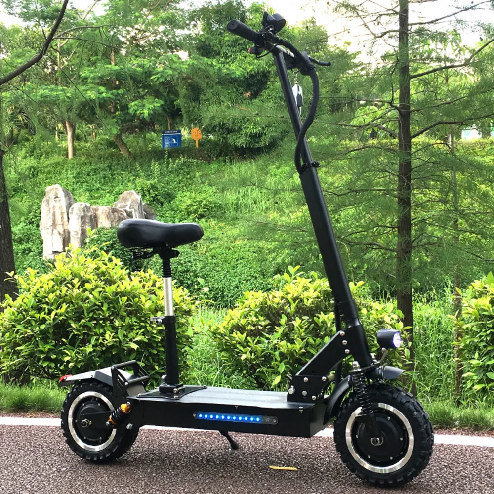 Ylf 11 дюймов электрический скутер дорожный 60 в 3200 Вт 85 км/ч Мощный Новый велосипед
