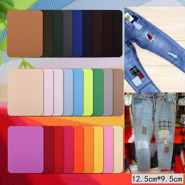 Parches De Mezclilla Multicolor 20 Piezas, Parches Para Reparar Pantalones  Vaqueros, Ropa, Tela De Costura - Parches - AliExpress