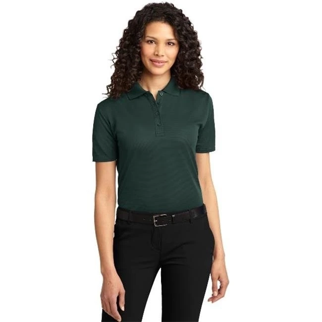 camisa polo verde oscuro