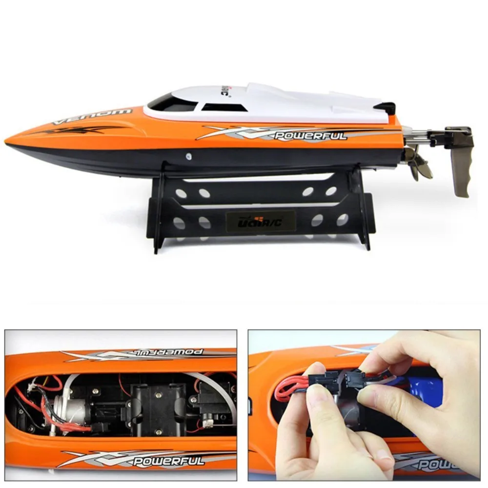 UDI001 RC Boat Bateau One Propeller Remote Control Boats Remote Control Toys 2.4GHz 4CH Water Cooling High Speed RC Speed