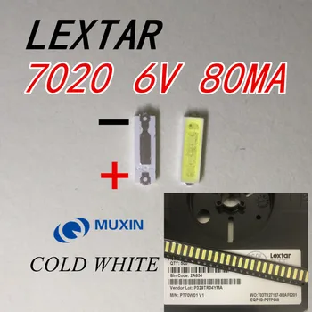 

Lextar LED Backlight 1W 7020 6V Cool white 80LM LCD Backlight for TV TV Application 500PCS