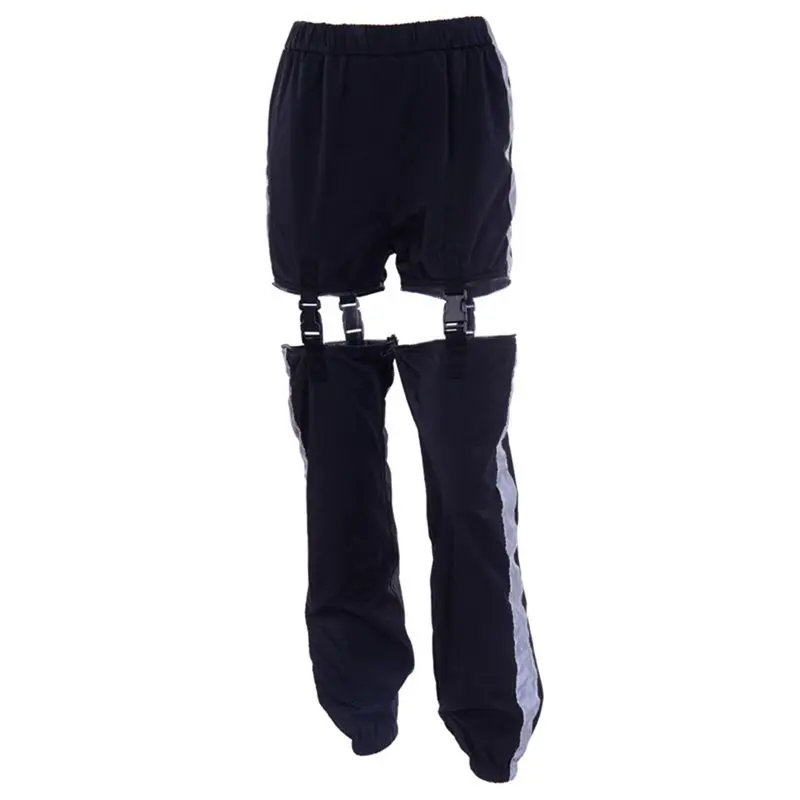 Harajuku Reflective Striped Cargo Pants Women Spring Fashion Loose Sweatpants Patchwork Hollow Out Streetwear Gothic Track Pants Harajuku Reflective Striped Cargo Pants Women Spring Fashion Loose Sweatpants Patchwork Hollow Out Streetwear Gothic Track Pants