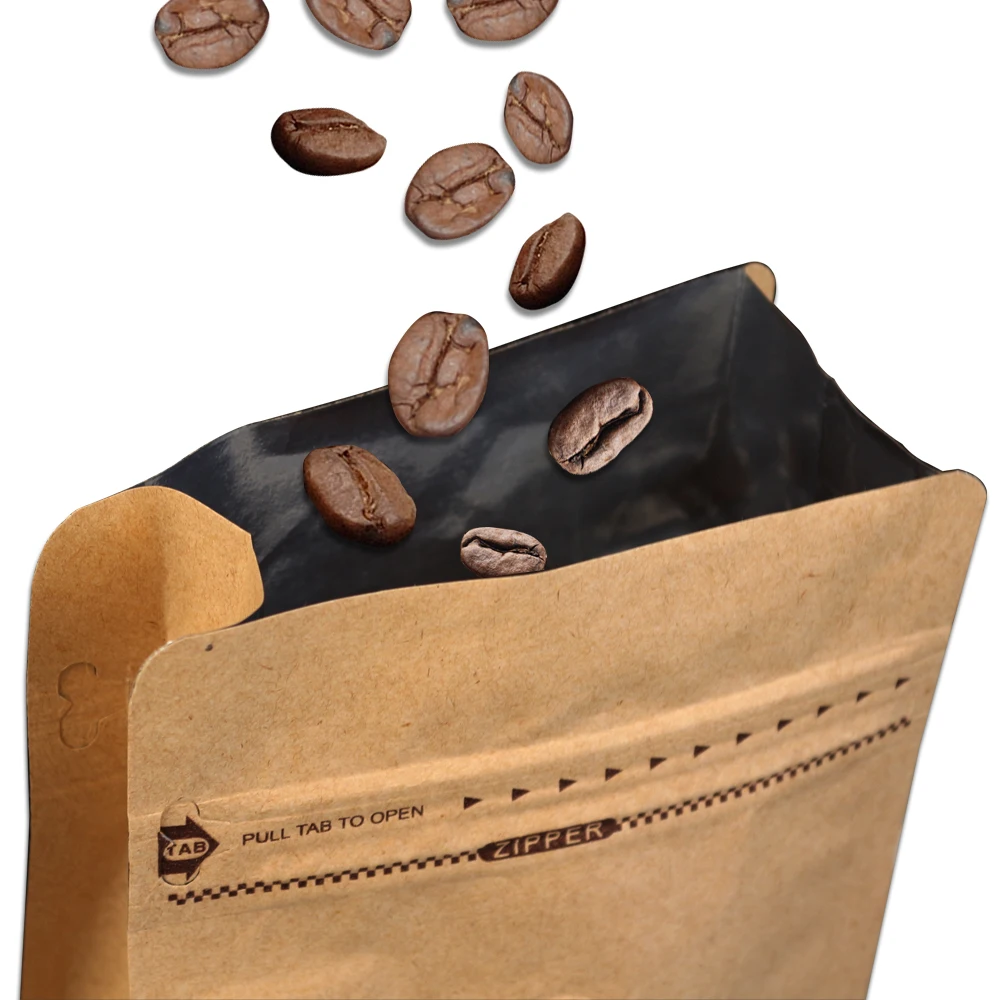 coffee bag with valve eco friendly reusable ecologico bolsas ecologicas